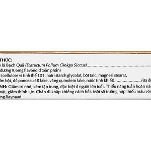 Viên Dưỡng Não O.P.Can tuần hoàn máu não, cải thiện trí nhớ (2 vỉ x 15 viên)