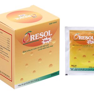 Muối uống Oresol New Bidiphar bù nước và điện giải (20 gói x 4,22g)
