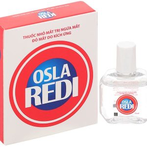 Dung dịch nhỏ mắt Osla Redi điều trị đỏ mắt, ngứa mắt, rát mắt chai 15ml