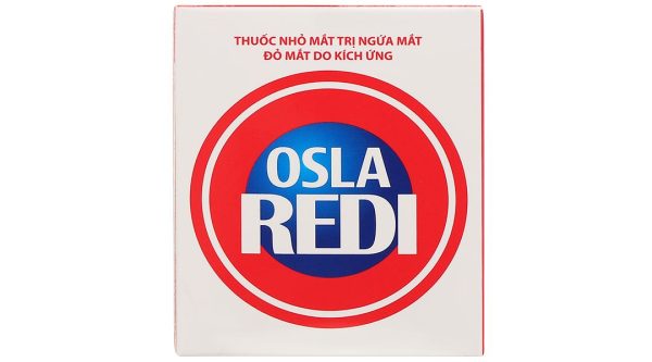 Dung dịch nhỏ mắt Osla Redi điều trị đỏ mắt, ngứa mắt, rát mắt chai 15ml