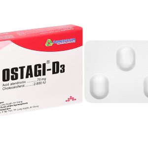 Ostagi-D3 ngăn ngừa và điều trị loãng xương (1 vỉ x 4 viên)