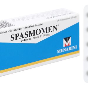 Spasmomen 40mg trị hội chứng đại tràng kích thích (3 vỉ x 10 viên)
