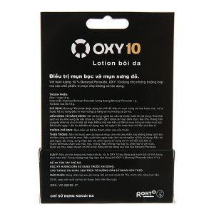 Kem Oxy 10 hỗ trợ điều trị mụn bọc, mụn sưng đỏ tuýp 10g