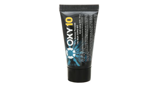Kem Oxy 10 hỗ trợ điều trị mụn bọc, mụn sưng đỏ tuýp 10g