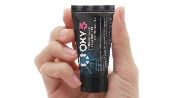 Kem Oxy 5 hỗ trợ điều trị mụn bọc, mụn trứng cá tuýp 10g