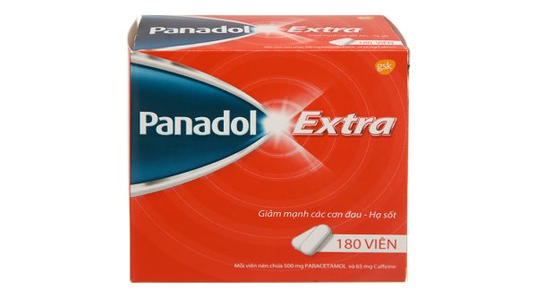 Panadol Extra giảm đau hạ sốt (15 vỉ x 12 viên)