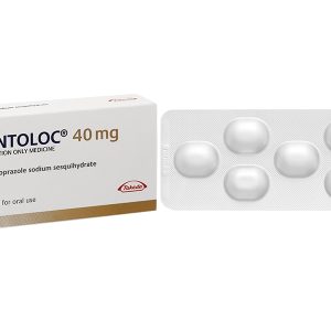 Pantoloc 40mg trị trào ngược dạ dày, thực quản (1 vỉ x 7 viên)