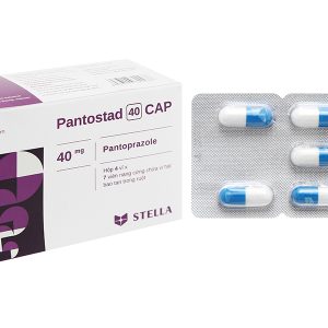 Pantostad 40 Cap trị trào ngược dạ dày, thực quản (4 vỉ x 7 viên)