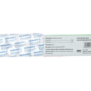 Pecrandil 5mg Hà Tây trị đau thắt ngực (6 vỉ x 10 viên)