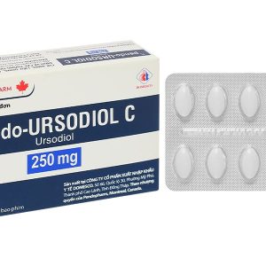 Pendo-Ursodiol C 250mg điều trị xơ gan mật nguyên phát (3 vỉ x 10 viên)