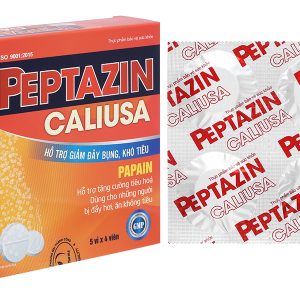 Viên sủi Peptazin CaliUSA hỗ trợ giảm đầy bụng, khó tiêu hộp 20 viên