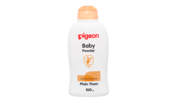 Phấn thơm Pigeon Baby Powder bảo vệ làn da bé khỏi ngứa và mẩn đỏ chai 100g
