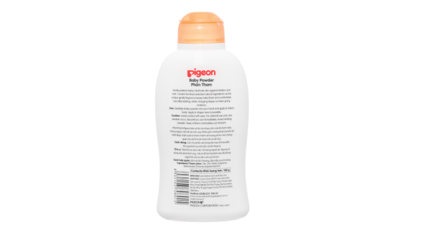 Phấn thơm Pigeon Baby Powder bảo vệ làn da bé khỏi ngứa và mẩn đỏ chai 100g