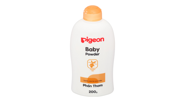 Phấn thơm Pigeon Baby Powder bảo vệ làn da bé khỏi ngứa và mẩn đỏ chai 200g