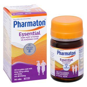 Pharmaton Essential bổ sung vitamin và khoáng chất hộp 30 viên