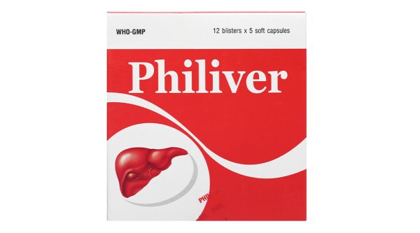 Philiver hỗ trợ trị bệnh lý về gan (12 vỉ x 5 viên)