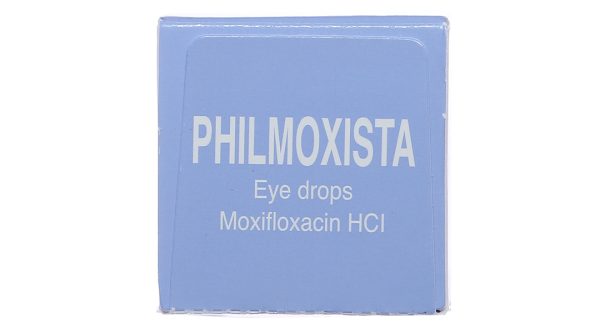 Dung dịch nhỏ mắt Philmoxista trị nhiễm khuẩn mắt lọ 5ml