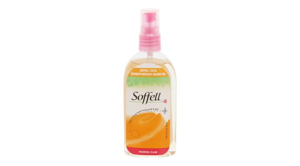 Xịt Soffell hương cam giúp xua muỗi cho trẻ chai 80ml