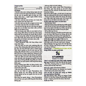 Nước muối sinh lý Physiodose làm sạch mũi, mắt, tai hàng ngày cho bé (40 ống x 5ml)