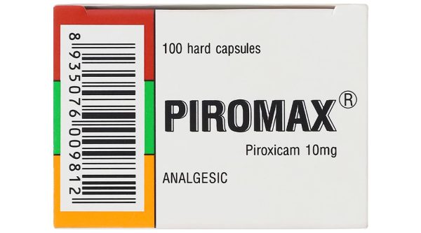 Piromax 10mg điều trị triệu chứng viêm xương khớp (10 vỉ x 10 viên)