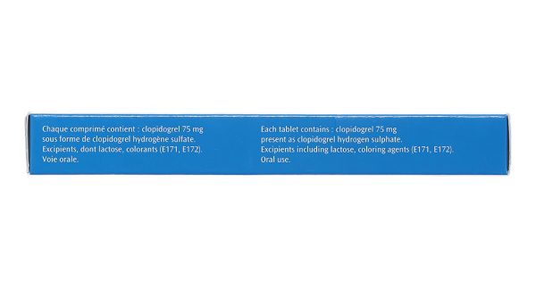 Plavix 75mg phòng và trị huyết khối (1 vỉ x 14 viên)