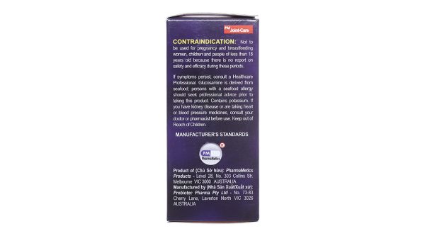 PM Joint-Care giảm triệu chứng thoái hóa khớp nhẹ và trung bình (5 vỉ x 12 viên)