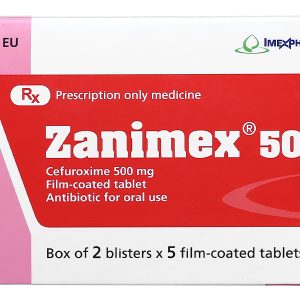 Zanimex 500 trị nhiễm khuẩn (2 vỉ x 5 viên)