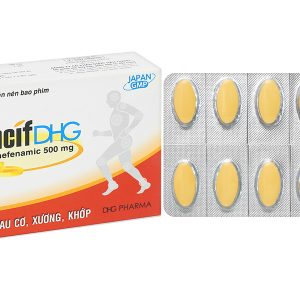 PoncifDHG 500mg trị giảm đau đau cơ, đau do chấn thương (3 vỉ x 10 viên)