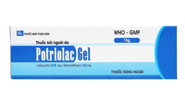 Potriolac Gel trị bệnh vảy nến tuýp 15g