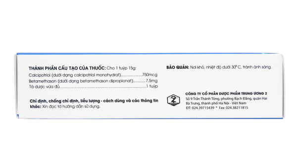 Potriolac Gel trị bệnh vảy nến tuýp 15g
