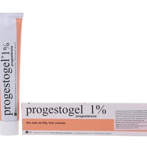 Gel bôi Progestogel 1% trị các bệnh tuyến vú lành tính tuýp 80g