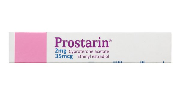 Prostarin giảm androgen, ngăn chặn một số biểu hiện cường androgen (1 vỉ x 21 viên)