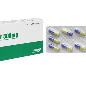 Pyfaclor 500mg trị nhiễm khuẩn (1 vỉ x 12 viên)