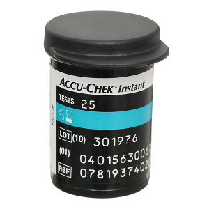 Que thử đường huyết Accu-Chek Instant hộp 25 que