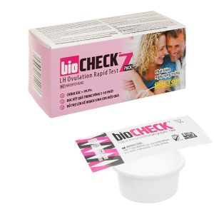 Que thử rụng trứng Biocheck LH Ovulation Rapid Test hộp 7 que