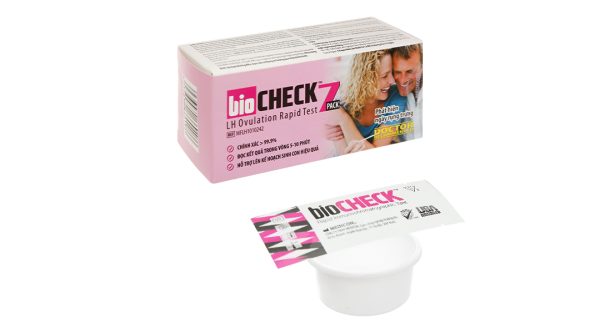 Que thử rụng trứng Biocheck LH Ovulation Rapid Test hộp 7 que