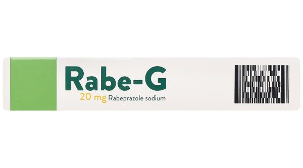 Rabe-G 20mg điều trị trào ngược dạ dày - thực quản (3 vỉ x 10 viên)
