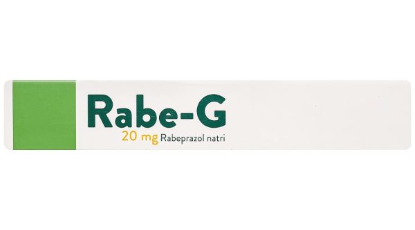 Rabe-G 20mg điều trị trào ngược dạ dày - thực quản (3 vỉ x 10 viên)