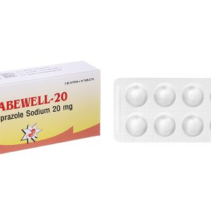 Rabewell-20 trị trào ngược dạ dày, thực quản (3 vỉ x 10 viên)