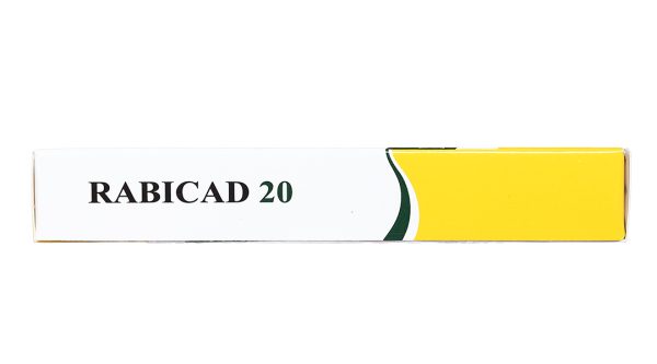 Rabicad 20 trị loét dạ dày, tá tràng (1 vỉ x 10 viên)