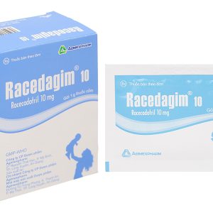 Thuốc cốm Racedagim 10 trị tiêu chảy cấp ở trẻ em (10 gói x 1g)