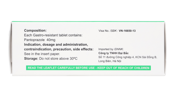 Redbama 40mg trị viêm loét dạ dày tá tràng (6 vỉ x 10 viên)