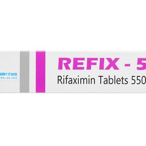 Refix-550 trị hội chứng ruột kích thích, tiêu chảy (3 vỉ x 10 viên)