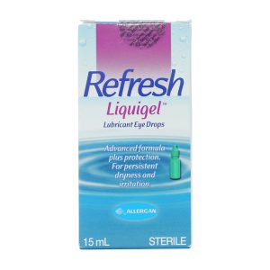 Dung dịch nhỏ mắt Refresh Liquigel giảm kích ứng mắt, khô mắt lọ 15ml