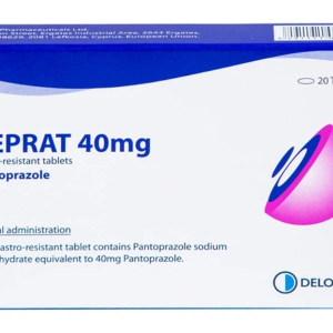 Reprat 40mg trị trào ngược dạ dày - thực quản (2 vỉ x 10 viên)