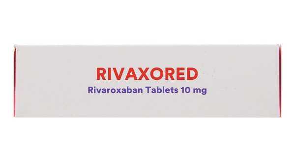 Rivaxored 10mg phòng ngừa thuyên tắc huyết khối tĩnh mạch (1 vỉ x 10 viên)