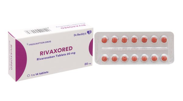 Rivaxored 20mg phòng ngừa đột quỵ (1 vỉ x 14 viên)
