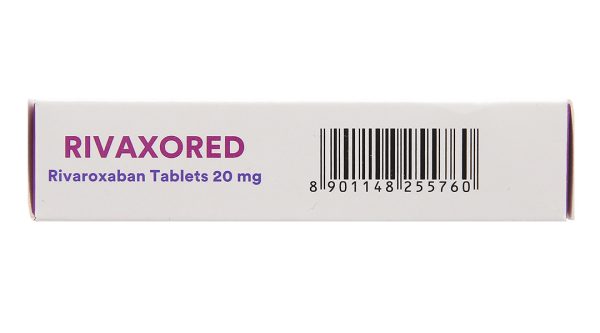 Rivaxored 20mg phòng ngừa đột quỵ (1 vỉ x 14 viên)