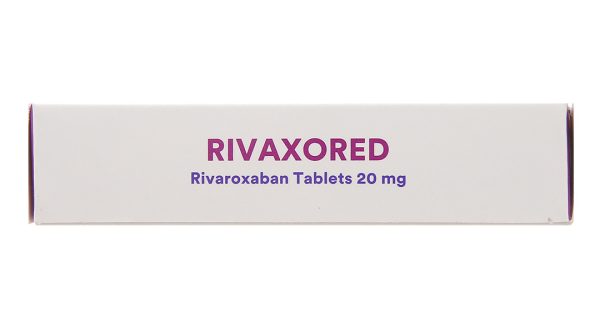 Rivaxored 20mg phòng ngừa đột quỵ (1 vỉ x 14 viên)