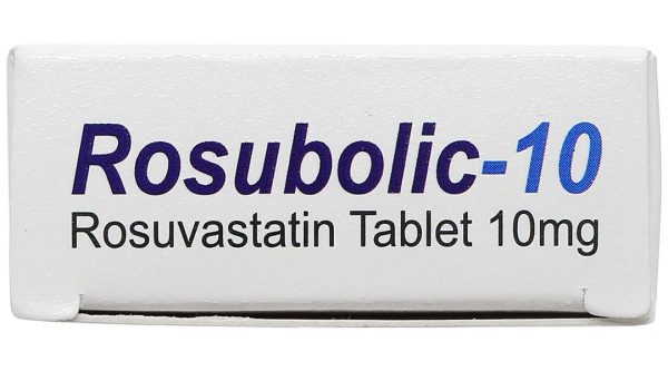 Rosubolic-10 điều trị tăng cholesterol máu (3 vỉ x 10 viên)